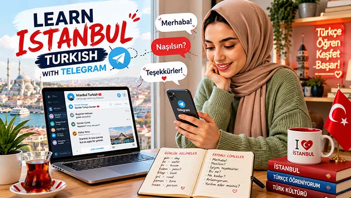 ترکی استانبولی با تلگرام