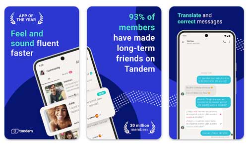 آموزش فرانسه لینک دانلود Tandem (تاندم)