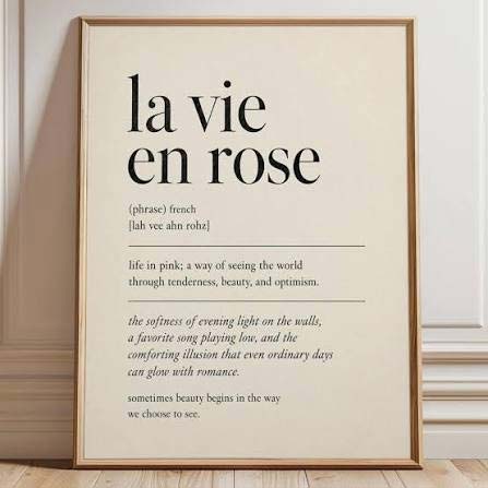 la vie en rose در فرانسه