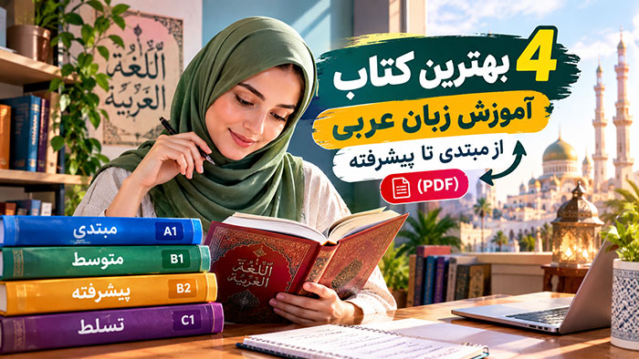 4 بهترین کتاب آموزش زبان عربی از مبتدی تا پیشرفته (PDF)